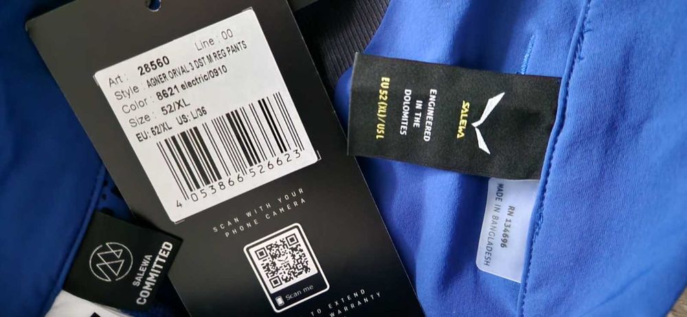 Pantaloni SALEWA XL52 Agner Orval salomon dynafit mammut hiking