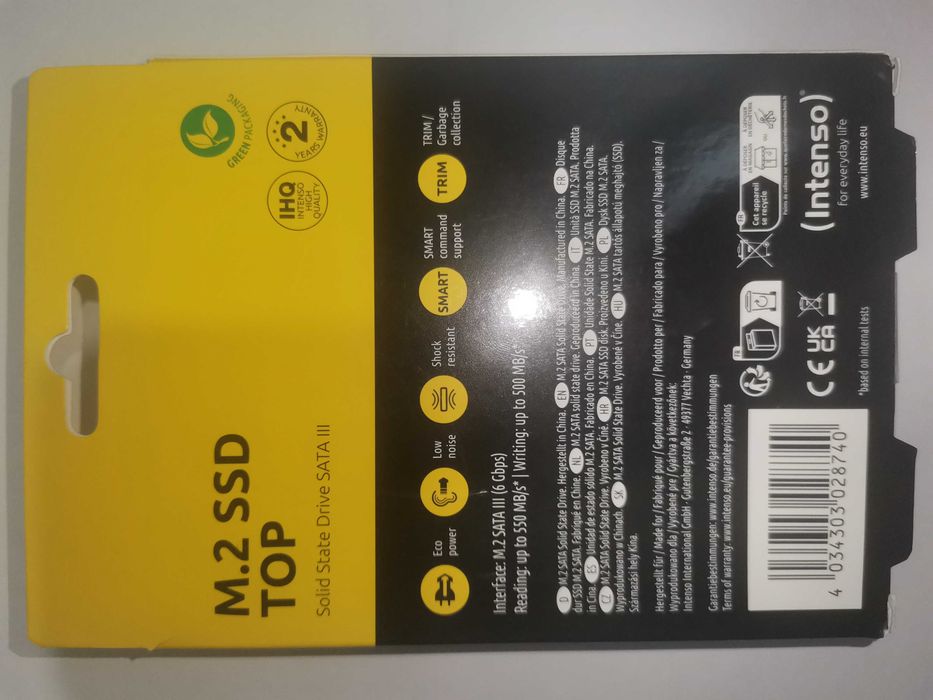 HDD Inteso Top M.2 SSD, Sata III, 1TB