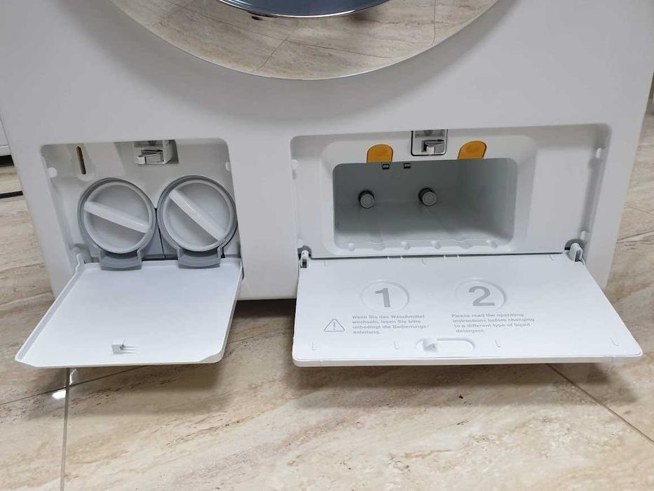 9кг - Miele - Пара - TwinDos - Подсветка - Пералня Миеле 12м Гаранция