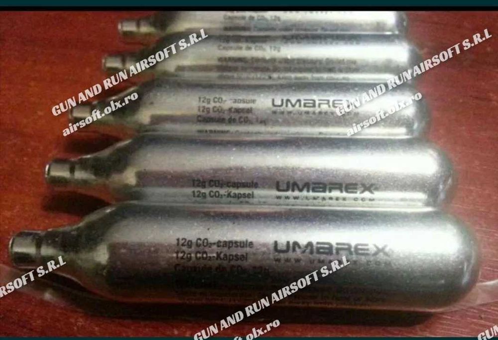 Pistol Airsoft [Cu BILE DE CAUCIUC 20.7J] Co2 Auto-Aparare! OKAZIE !!