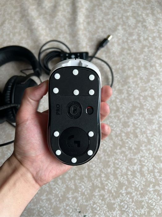 мышка logitech g pro x superlight 1 и наушник hyperx cloud 2