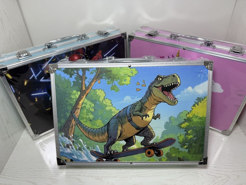 Художественный набор для рисования в чемоданчике, 145 предметов