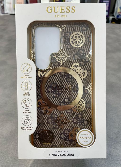 Samsung S25 ULTRA  GUESS Оригинален калъф гръб Нов CASE