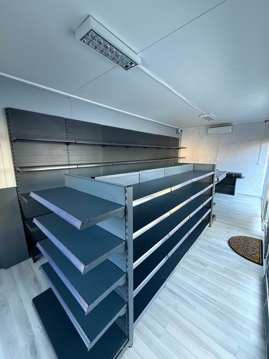 Стелажи за магазин нови на промоция  - крайстенни и островни