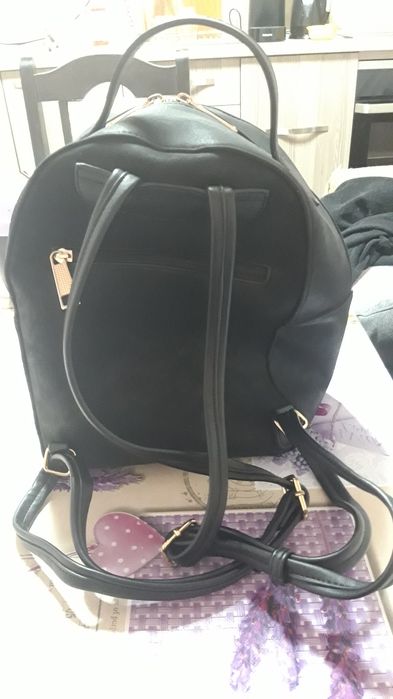 Дамска раница черна