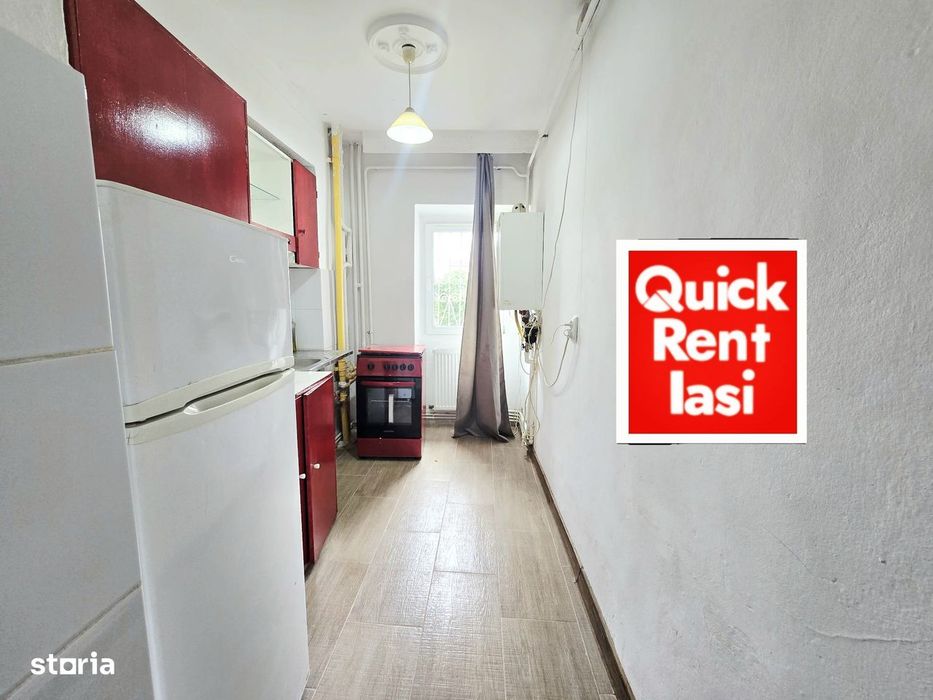 Pacurari Petrom Apartament 1Camera De Inchiriat Cu Centrala Proprie