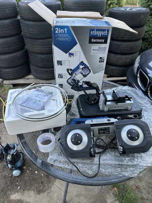 Лентова ножовка  scheppach