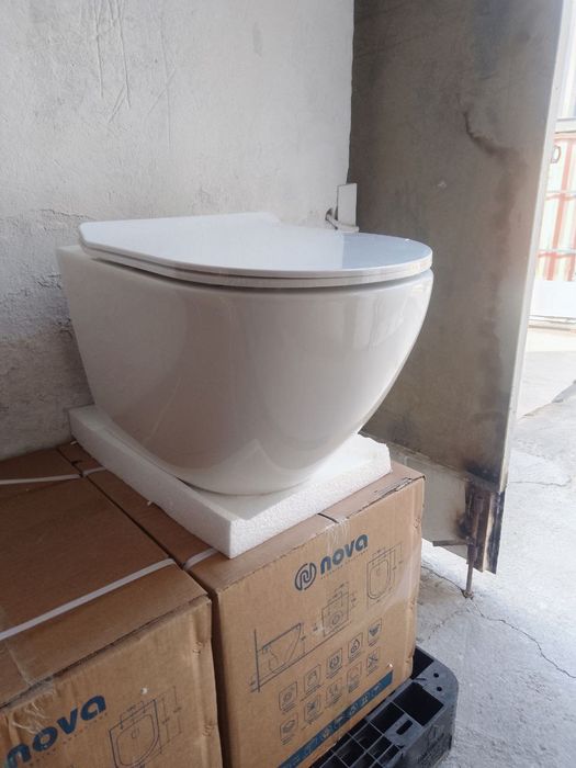 Подвесные Унитазы TORNADO! Бренд NOVA Турция. Комплект 4в1+ Гарантия!