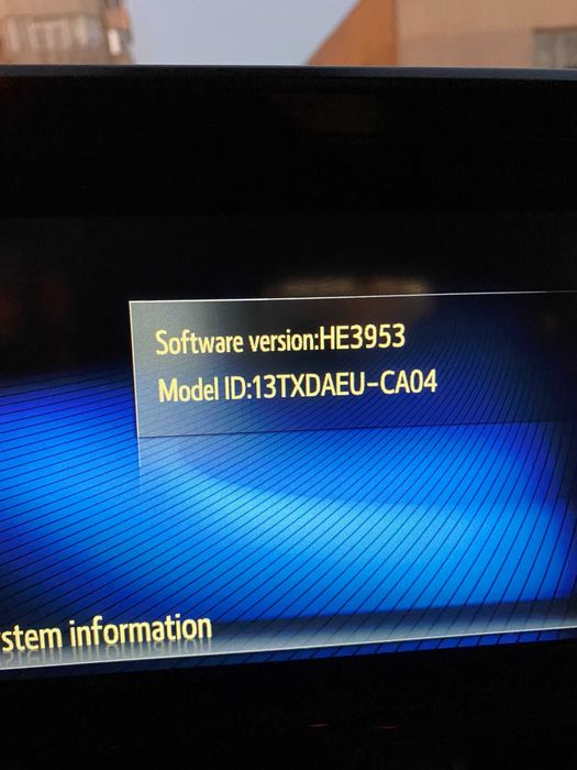 Navigatie infotainment Toyota C-HR an 2019 cod 86140-f4010