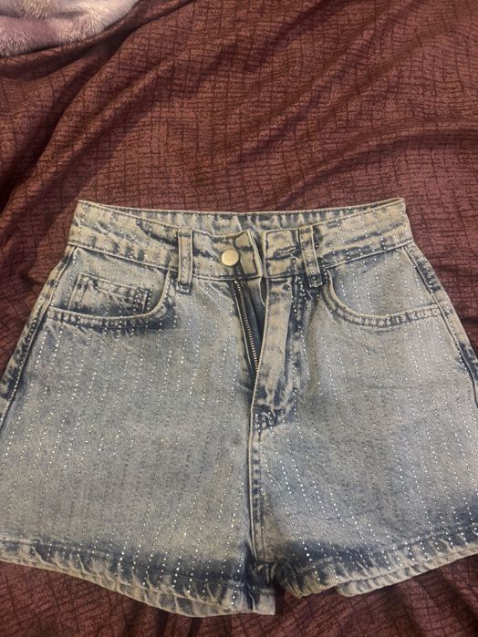 Нови дамски къси гащи с камъни