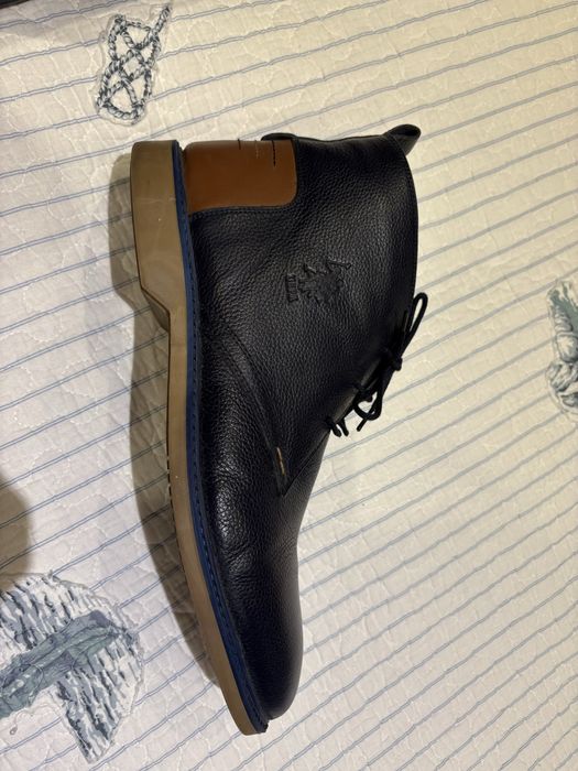 Боти от естествена кожа US POLO ASSN