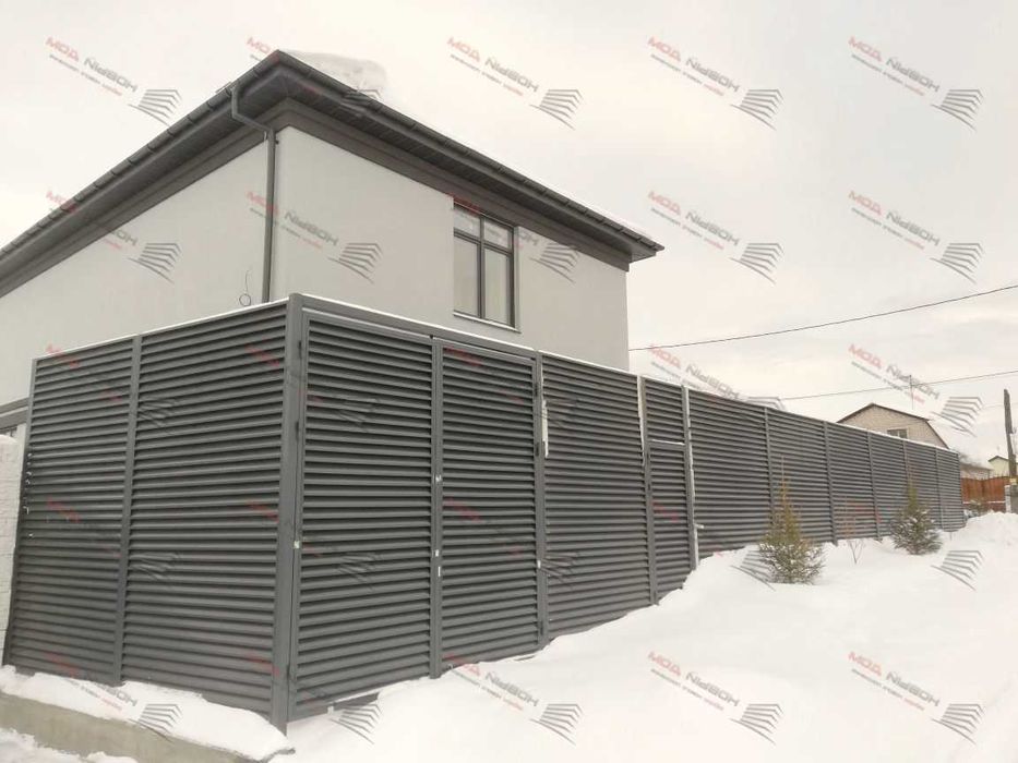 Забор жалюзи еврозабор