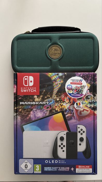 Nintendo Switch OLED + Husa Legend of Zelda