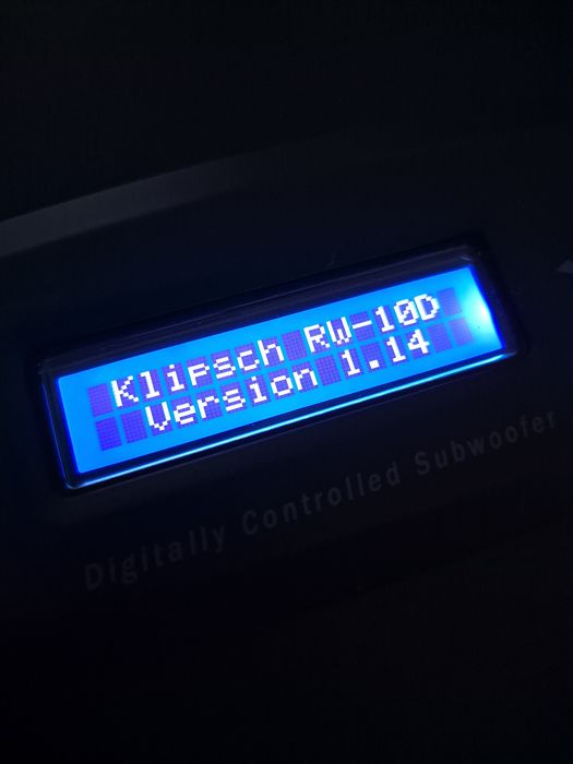 Klipsch RW10D subwoofer activ TOP