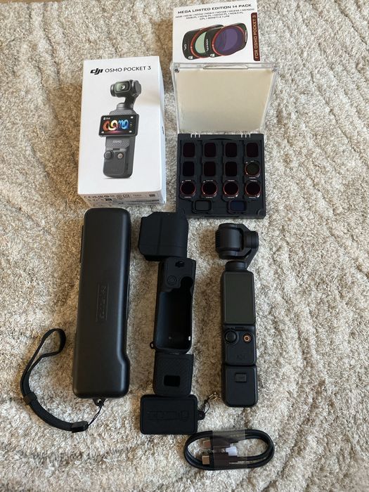 Dji osmo pocket 3 + 14 filtre Freweel