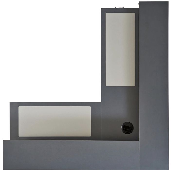 Birou Lyne 138x138x91 sigilat 2 ani garantie led porturi usb incarcare wireless