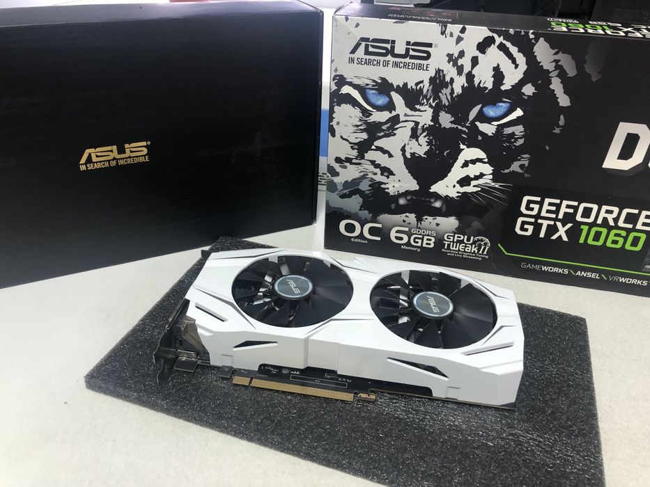 Видеокарта Asus GeForce GTX 1060 6GB Dual