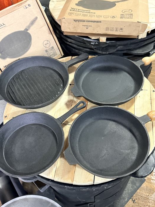 Чугун сковородка