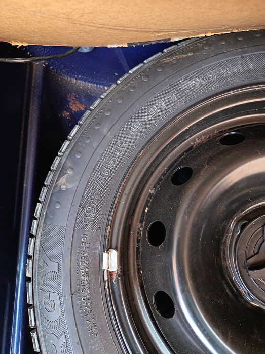 Jante originale R16 aliaj Aluminiu Renault Laguna 1  cu cauciucuri de vara 205/55/R16 și prezoane + roata rezerva