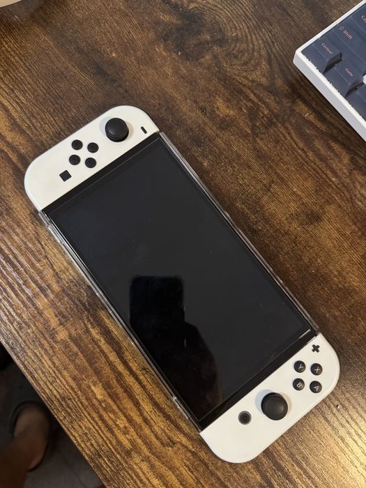 nintendo switch oled alb