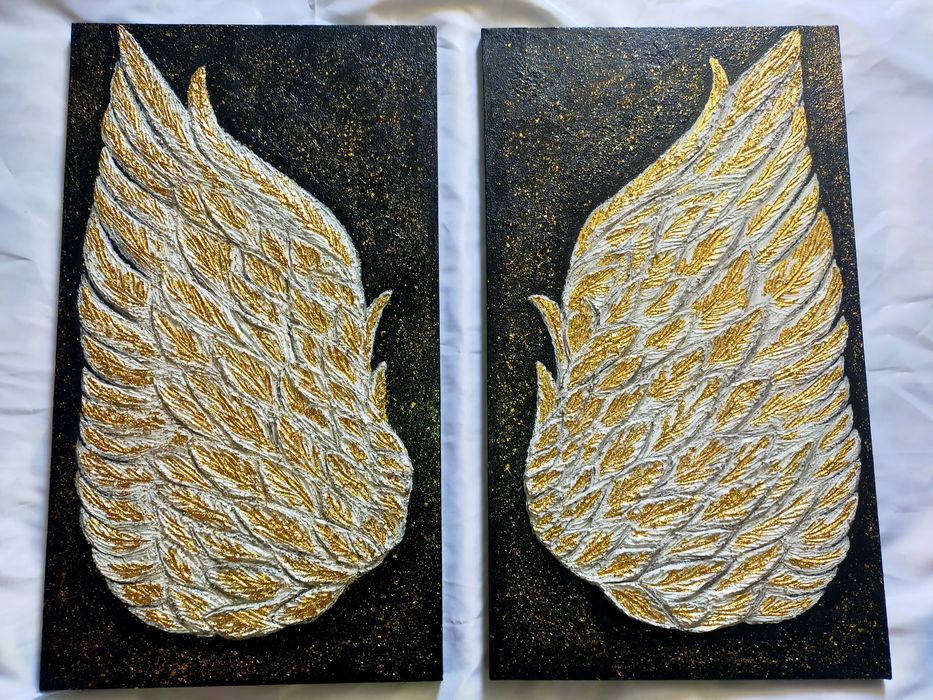 Картина диптих Крылья