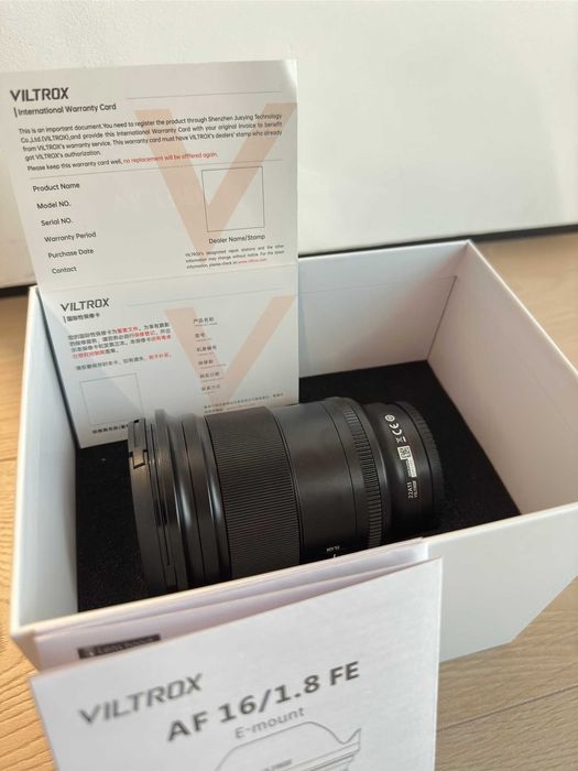 Viltrox 16mm F1.8 AF STM Obiectiv Foto Mirrorless Montura Sony FE