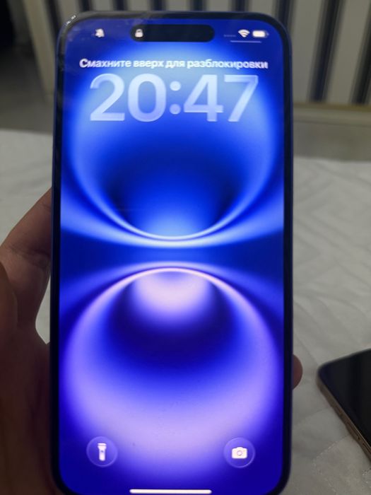 iPhone 16 plus Ultramarine esim LLA 128gb