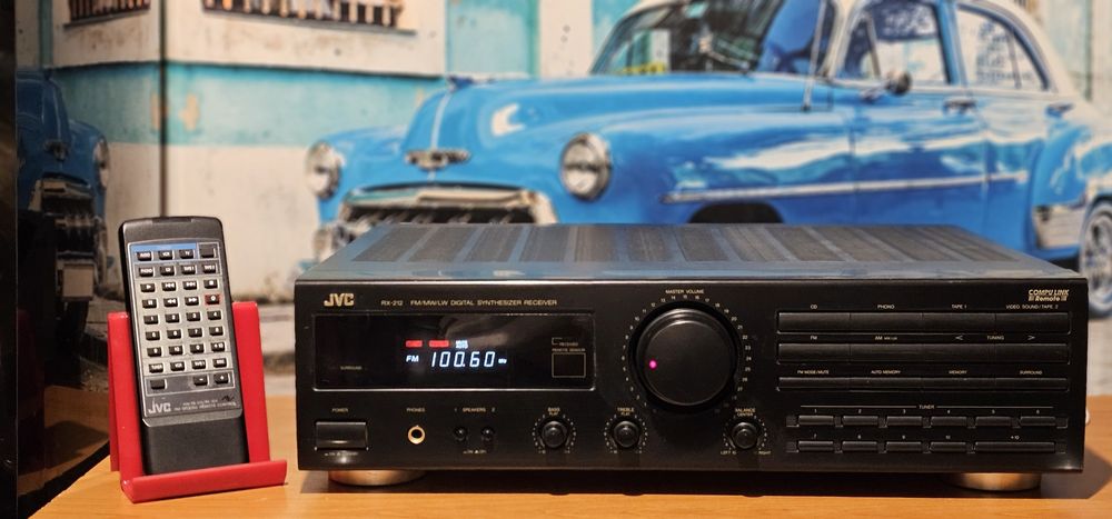 Amplificator statie amplituner receiver JVC RX 212