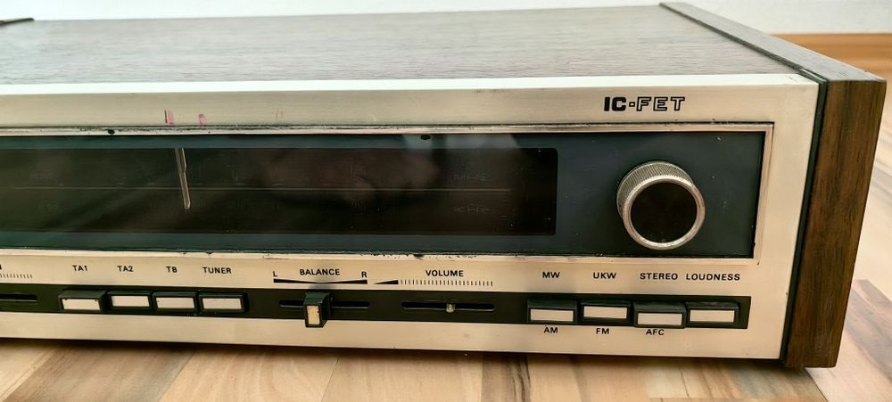 Radio Stereo Receiver Mainton SE-1700 retro vintage colectie anii 80