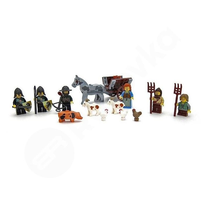 LEGO 7189 Mill Village Raid Lego Kingdoms Lego Castle