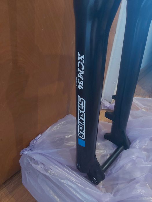 Furca bike Boost 120mm SR Suntour 29" fixare bolt-on (tija gat 22cm)