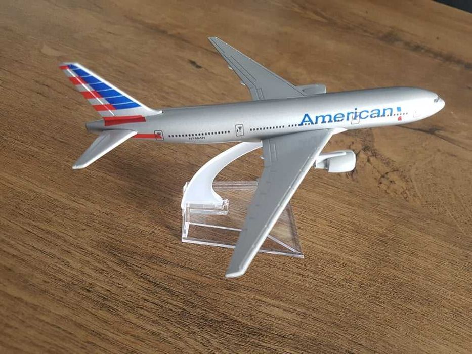 Macheta metalica de avion American | Decoratie | Perfect pt cadou