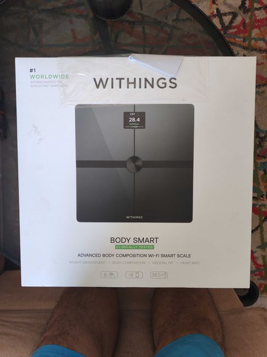 Cantar inteligent Withings Body Scan nou sigilat