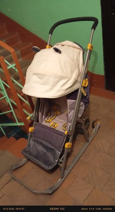 Сани-коляска Nika kids