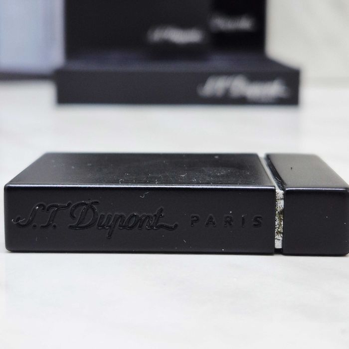 Bricheta S.T.Dupont Ligne 8 Matt Black Zeus Amanet Militari 34921