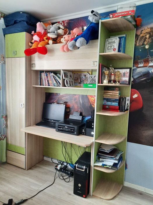 ДЕТСКАЯ мебель зелёная