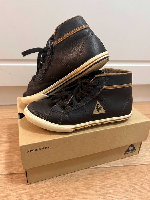 Детски кожени обувки с цип Le Coq Sportif номер 30