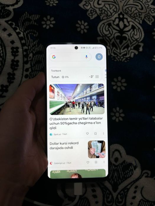 Honor X8 A modeldagi telefon