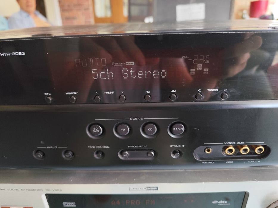 Statie amplificator  yamaha HTR 3063, amplituner