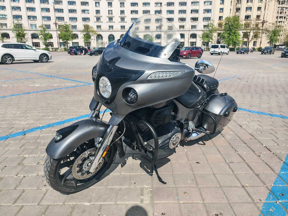 Indian Chieftain 2018, Steel Gray, 49ST, TS111
