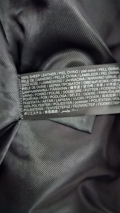 Geaca piele de ovine Mango