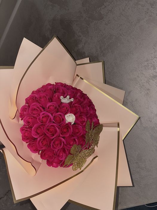 Buchete trandafiri sapun