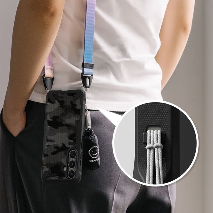 Удароустойчив твърд кейс за Galaxy S25/Ultra от Ringke Fusion