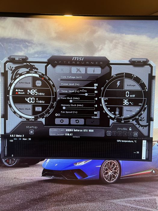 Placa video Nvidia 1650 OC 4 gb