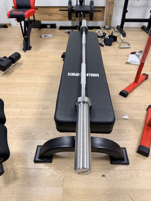 Bara Olimpica noua, 50 mm, 9 kg. 150 cm pret 350 lei, am si Discuri