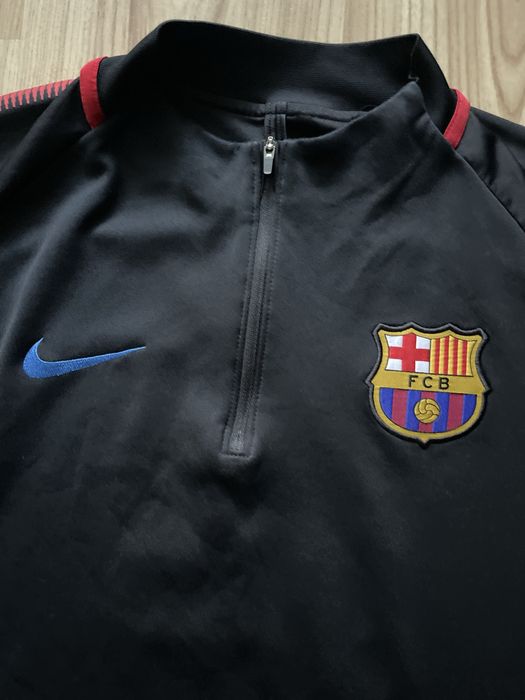 NIKE F.C. Barcelona/мъжки тренировъчен анорак/суичър L