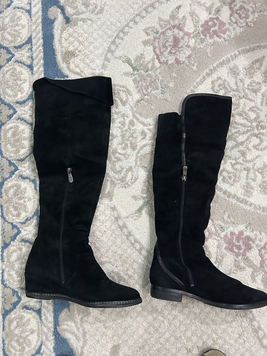 Продам сапоги замшевые 37 размер