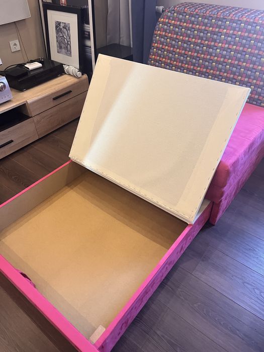 Детско легло сгъваемо 180х90 с вграден матрак