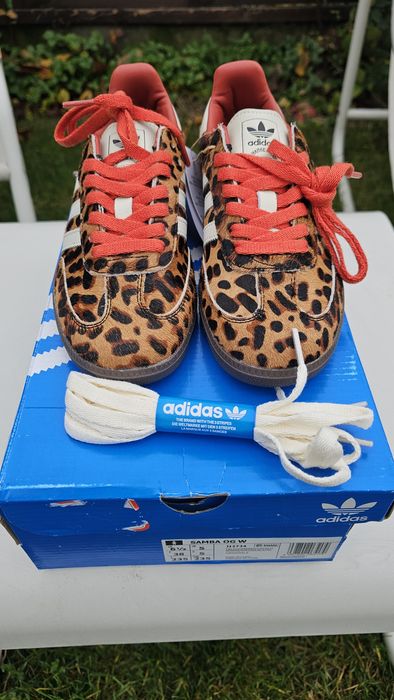 Adidas samba leopard size 38 new