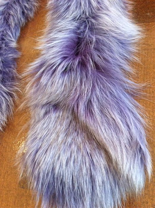 Guler de blaba naturala/vulpe